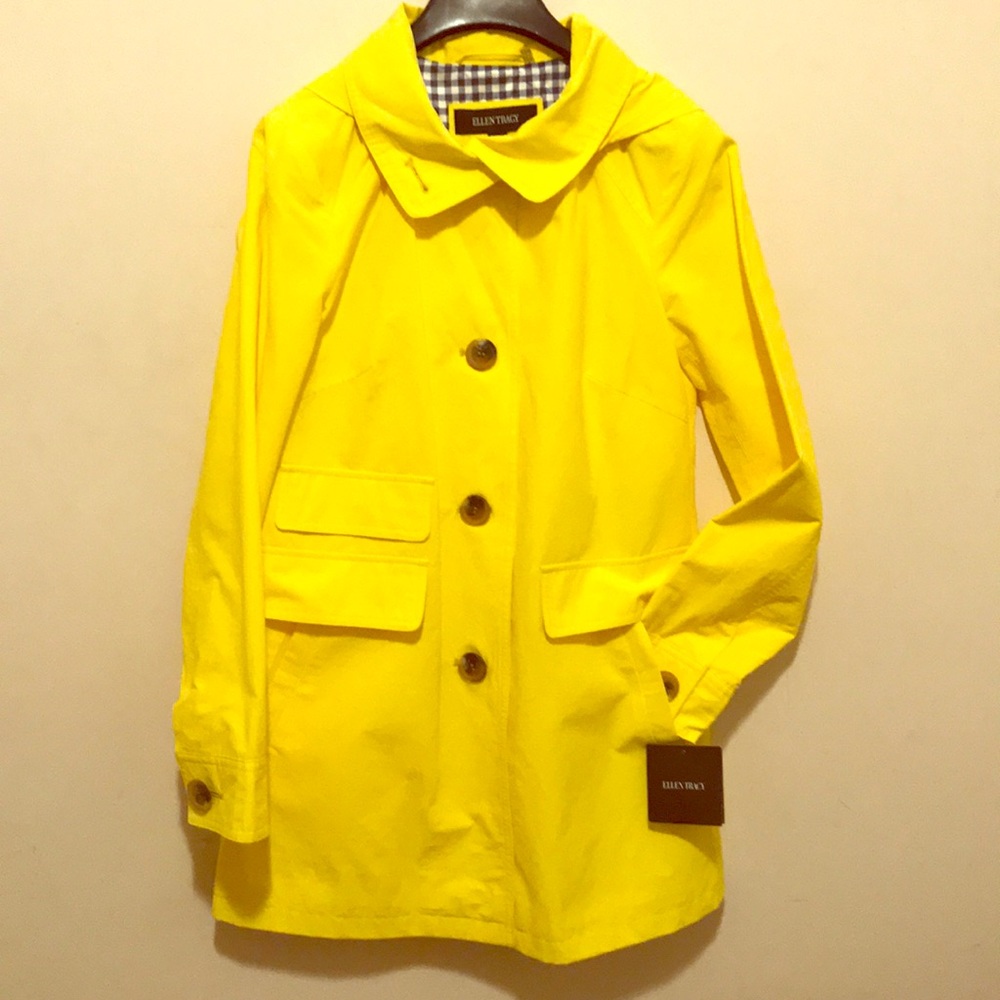 Spring trench coat.